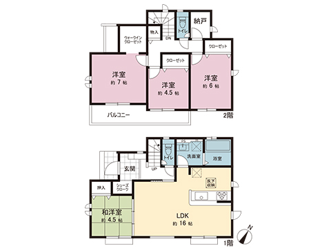 新築戸建 青梅市長淵１丁目 JR青梅線河辺駅 2,990万円