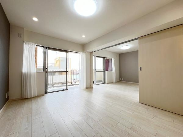 藤が丘マンション リビング