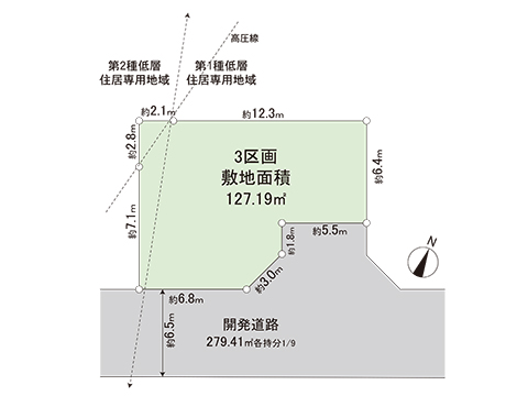 土地 横浜市瀬谷区阿久和東４丁目 相鉄本線三ツ境駅 3,180万円