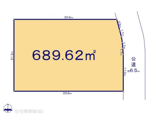 土地 神奈川県横浜市青葉区新石川３丁目7-5 東急田園都市線たまプラーザ駅 3億5,800万円