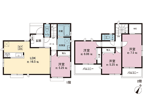 新築戸建 宇都宮市松原２丁目 東武宇都宮線東武宇都宮駅 3,190万円