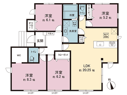 新築戸建 青梅市新町７丁目 JR青梅線小作駅 4,880万円