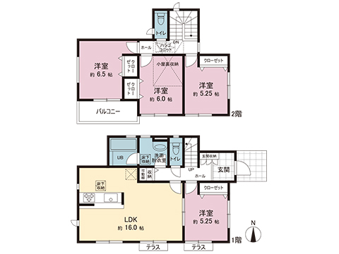 中古戸建 町田市相原町 京王相模原線橋本駅 4,380万円