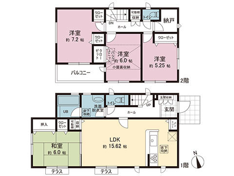 中古戸建 町田市相原町 京王相模原線橋本駅 4,580万円