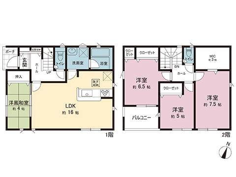 新築戸建 宇都宮市上戸祭３丁目 JR東北本線 (宇都宮線）宇都宮駅 2,790万円