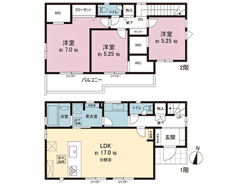 新築戸建 茅ヶ崎市東海岸南６丁目 JR東海道本線(東京〜熱海)茅ヶ崎駅 6,990万円