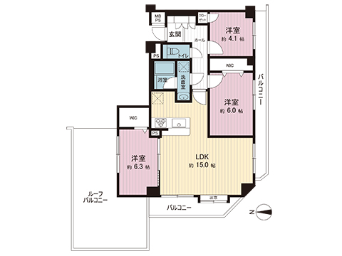 中古マンション 大和市下鶴間 東急田園都市線つきみ野駅 4,498万円