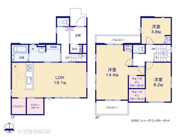 新築戸建 千葉県我孫子市青山台２丁目214-6 JR常磐線（上野〜取手）天王台駅 4,399万円