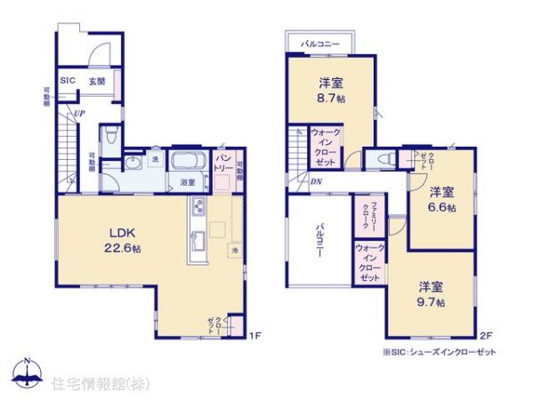 新築戸建 千葉県我孫子市青山台２丁目214-6 JR常磐線（上野〜取手）天王台駅 4,648万円