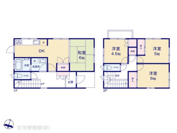 中古戸建 千葉県我孫子市栄36-25 JR常磐線（上野〜取手）天王台駅 1,830万円