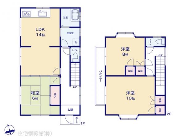 中古戸建 千葉県千葉市稲毛区山王町58-15 JR総武本線四街道駅 1,680万円
