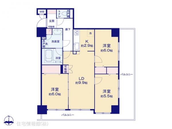 中古マンション 東京都足立区平野１丁目10-20 東武伊勢崎線梅島駅 4,399万円