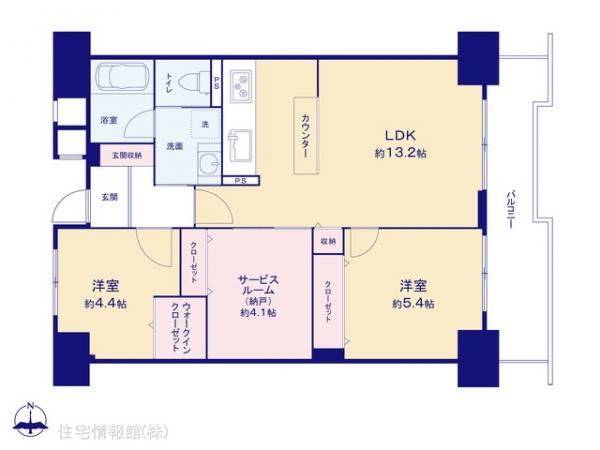 中古マンション 東京都足立区綾瀬１丁目34-7 千代田線綾瀬駅 5,780万円