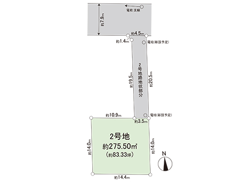 土地 宇都宮市緑２丁目 東武宇都宮線江曽島駅 1,590万円