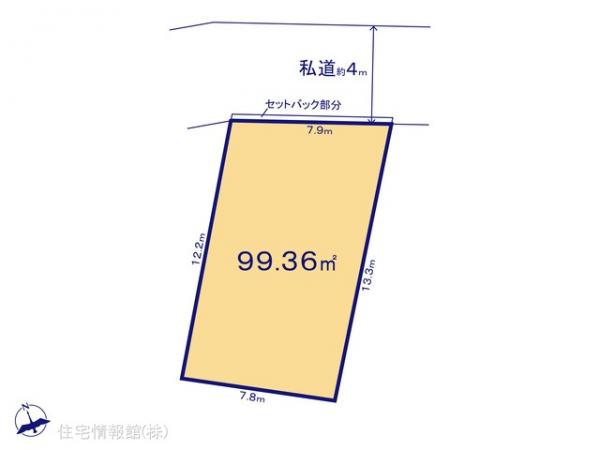 土地 千葉県船橋市行田１丁目329-15 東武野田線塚田駅 3,750万円