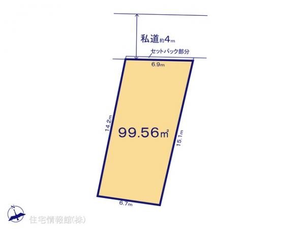 土地 千葉県船橋市行田１丁目329-15 東武野田線塚田駅 3,800万円