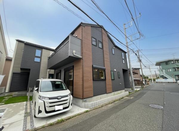 茅ヶ崎市今宿 戸建 前面道路含む現地写真