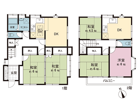 中古戸建 大和市深見 小田急江ノ島線大和駅 3,480万円