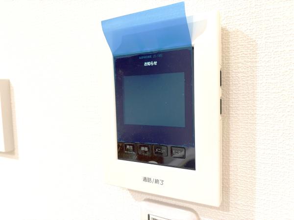 藤沢市花の木 戸建 TVモニター付きインターフォン