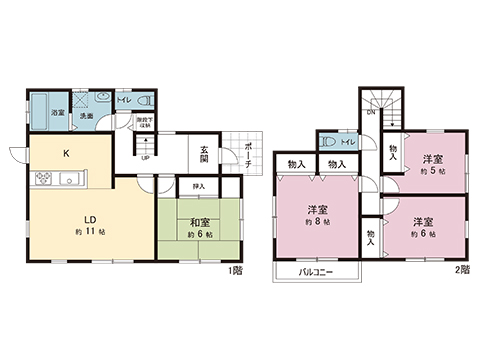 中古戸建 千葉市緑区誉田町１丁目 JR外房線誉田駅 1,980万円