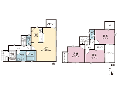 新築戸建 松戸市根木内 千代田常磐線北小金駅 2,788万円