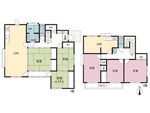 中古戸建 小田原市鴨宮 JR東海道本線(東京〜熱海)鴨宮駅 2,680万円