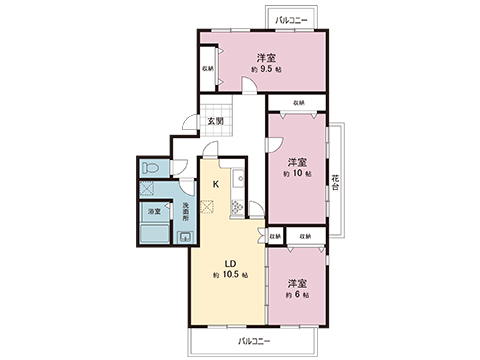 中古マンション 八王子市別所２丁目 京王相模原線京王堀之内駅 2,990万円