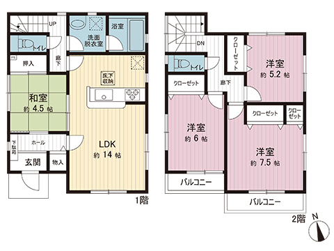 中古戸建 中郡大磯町国府本郷 JR東海道本線(東京〜熱海)大磯駅 2,199万円