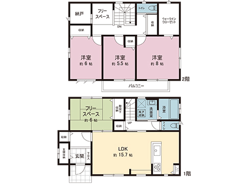 中古戸建 宇都宮市西川田本町４丁目 東武宇都宮線西川田駅 2,650万円
