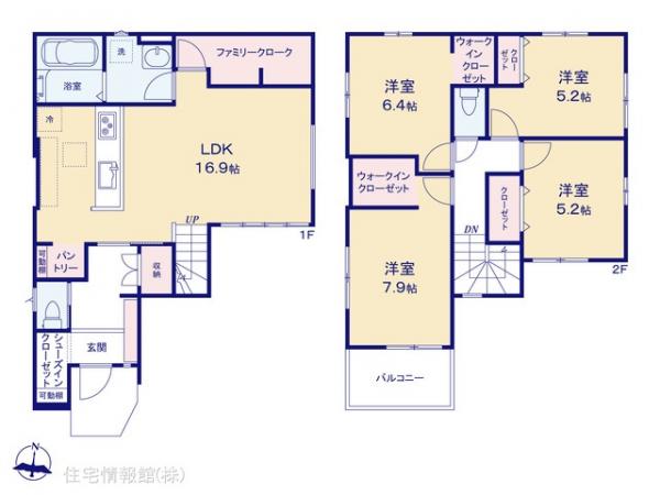 新築戸建 埼玉県新座市新堀１丁目388-5 西武池袋線東久留米駅 4,999万円