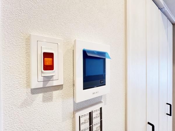 ライオンズマンション登戸第2 TVモニター付きインターフォン