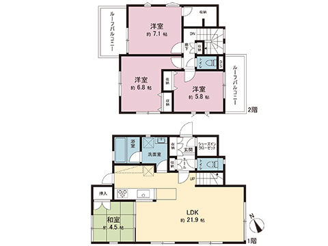 中古戸建 横浜市青葉区美しが丘３丁目 東急田園都市線たまプラーザ駅 8,480万円