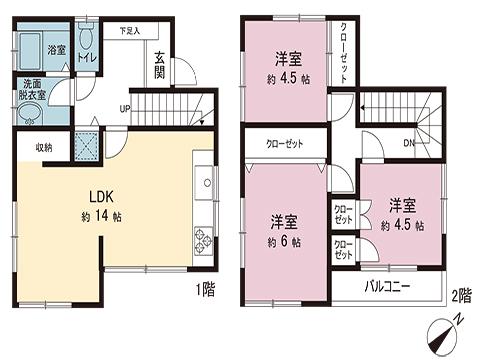 中古戸建 さいたま市緑区大字中尾 JR武蔵野線東浦和駅 2,450万円