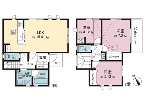 新築戸建 藤沢市今田 小田急江ノ島線湘南台駅 4,380万円