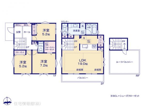 新築戸建 神奈川県藤沢市片瀬山１丁目6 江ノ島電鉄線柳小路駅 7,680万円
