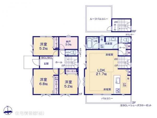 新築戸建 神奈川県藤沢市片瀬山１丁目6 江ノ島電鉄線柳小路駅 7,980万円