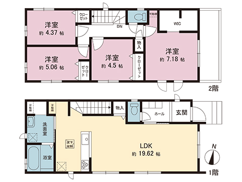 新築戸建 松戸市中金杉４丁目 千代田常磐線北小金駅 3,990万円