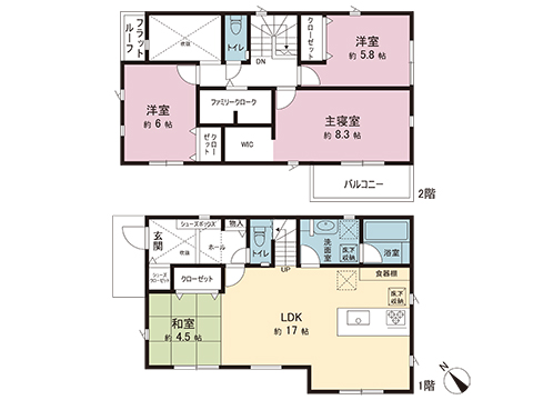 新築戸建 秦野市曽屋１丁目 小田急線秦野駅 3,680万円