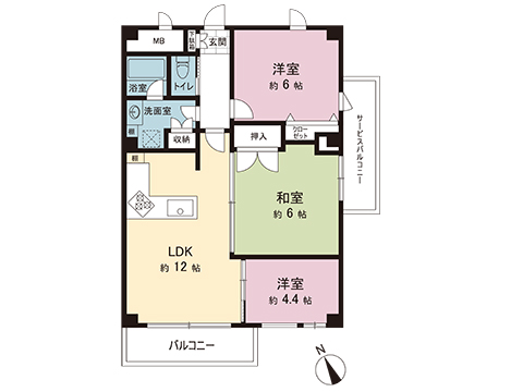 中古マンション 川越市大字小ケ谷 JR川越線西川越駅 1,580万円