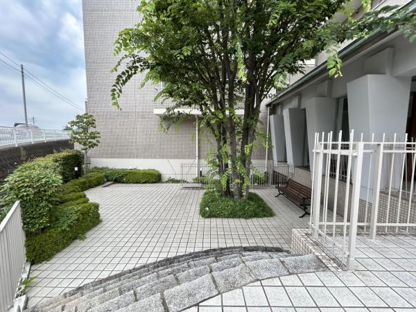 リバーサイド川越 中庭
