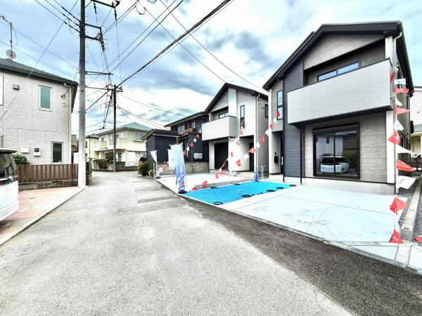 茅ヶ崎市東海岸北５丁目 戸建 前面道路含む現地写真