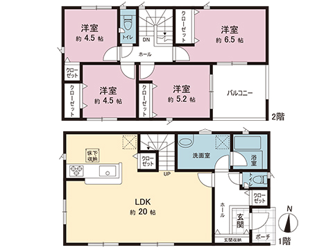 新築戸建 秦野市堀西 小田急線渋沢駅 2,680万円