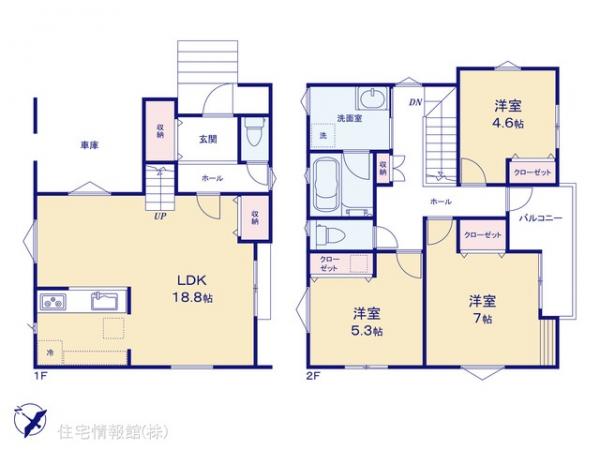新築戸建 神奈川県大和市草柳１丁目9-7 相鉄本線大和駅 5,680万円