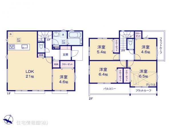 新築戸建 千葉県柏市南逆井６丁目7-12 京成松戸線五香駅 3,780万円