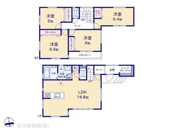 新築戸建 神奈川県横浜市戸塚区上矢部町2184-2 JR東海道本線(東京〜熱海)戸塚駅 4,680万円