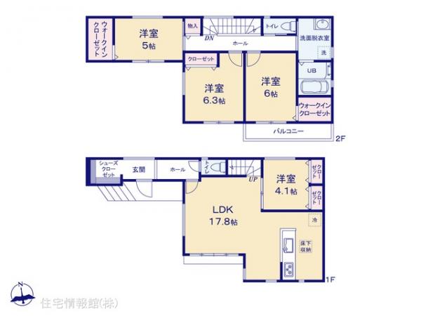 新築戸建 神奈川県横浜市戸塚区上矢部町2184-2 JR東海道本線(東京〜熱海)戸塚駅 4,580万円