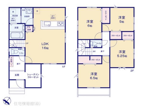 新築戸建 埼玉県入間郡三芳町大字藤久保3925-32 東武東上線鶴瀬駅 4,080万円