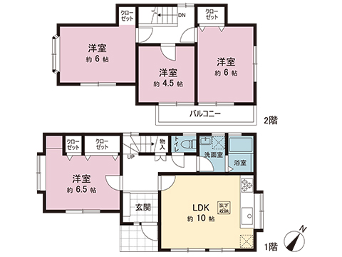 中古戸建 川越市野田町２丁目 東武東上線川越市駅 2,597万円