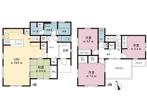 新築戸建 宇都宮市駒生町 JR日光線鶴田駅 3,280万円