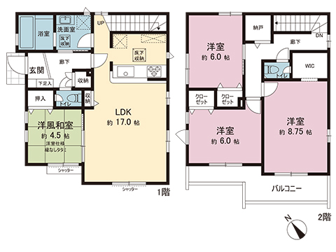 新築戸建 東京都あきる野市野辺 JR五日市線東秋留駅 3,980万円